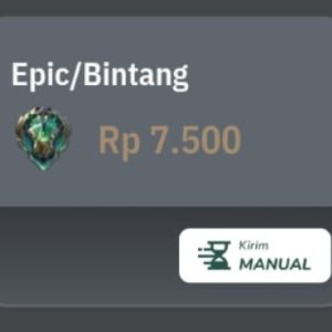 Joki Rank Epic/Bintang